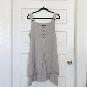 Boho Italian Appeal Linen Jumper/Dress